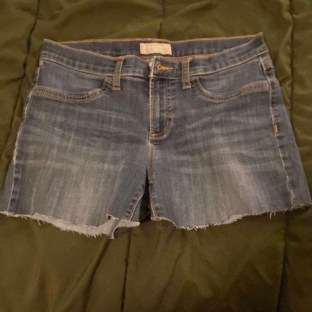 Banana Republic jean cut shorts